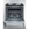 Summit Appliance Div. Summit-Slide-In Electric Range, 30"W, Stainless Steel Doors, Black Porcelain Top TEM210BRWY - alternate 1